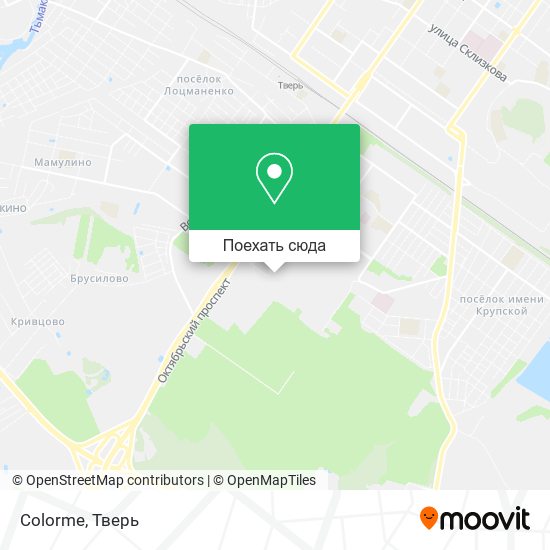 Карта Colorme