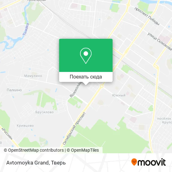 Карта Avtomoyka Grand
