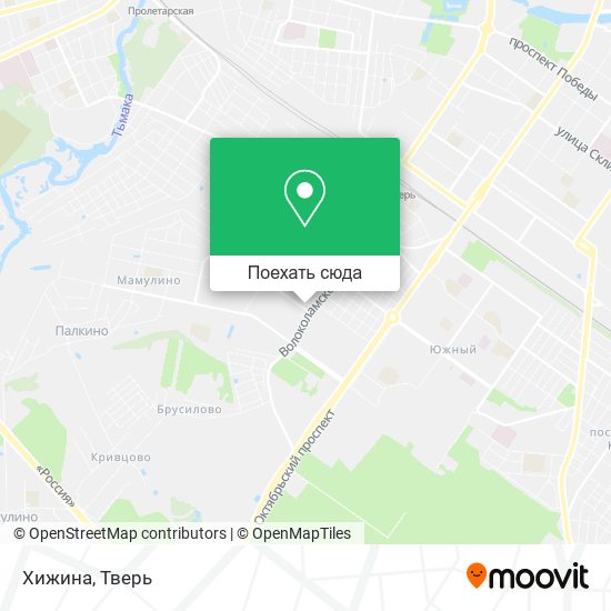 Карта Хижина