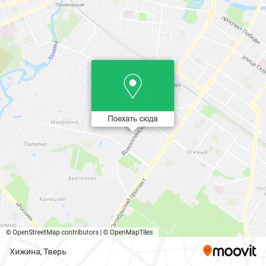 Карта Хижина