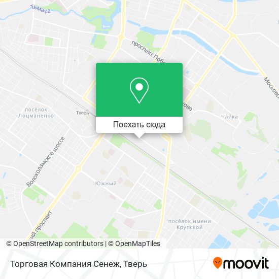 Карта Торговая Компания Сенеж