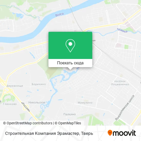 Карта Строительная Компания Эрамастер