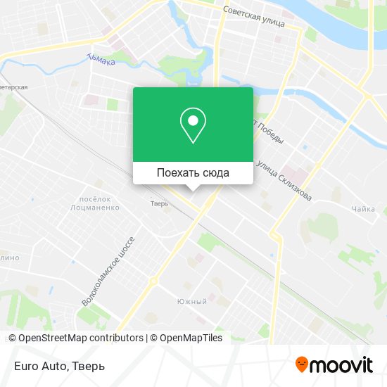 Карта Euro Auto