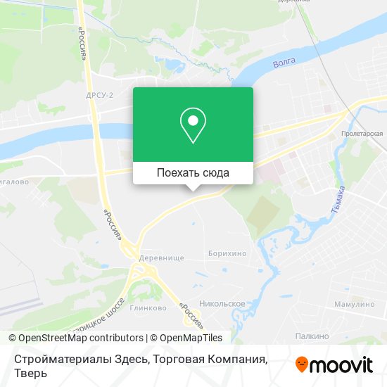 Карта Стройматериалы Здесь, Торговая Компания