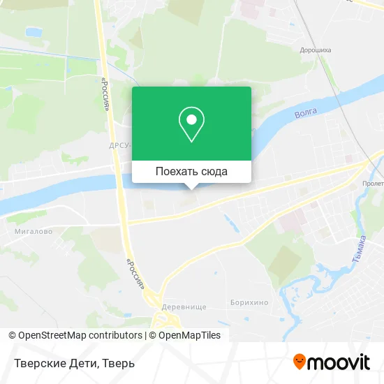 Карта Тверские Дети