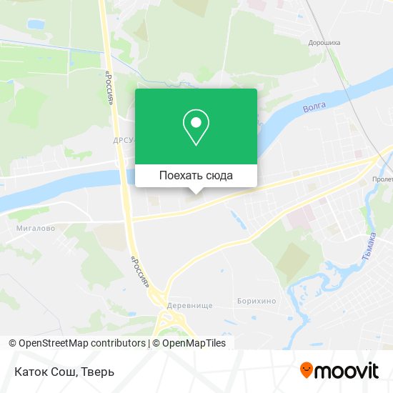 Карта Каток Сош