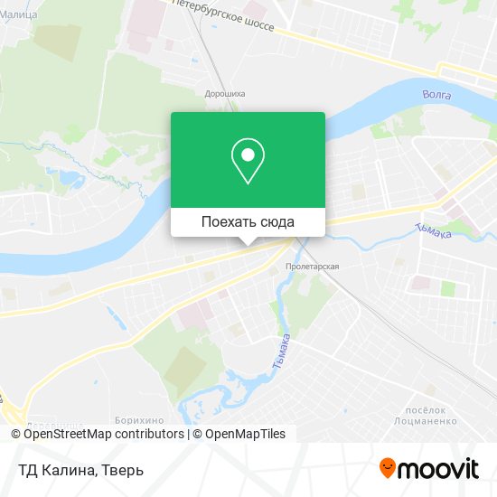 Карта ТД Калина