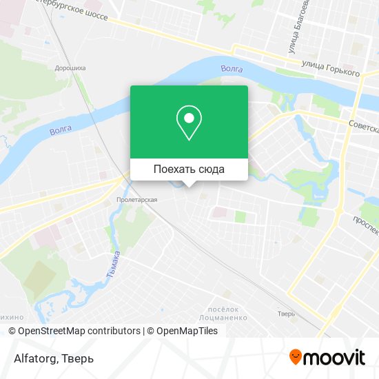 Карта Alfatorg