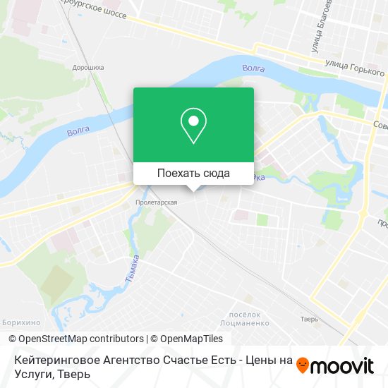 Карта Кейтеринговое Агентство Счастье Есть - Цены на Услуги