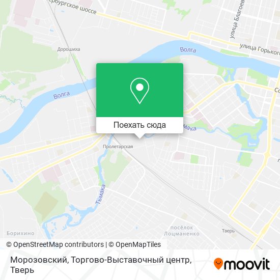 Карта Морозовский, Торгово-Выставочный центр