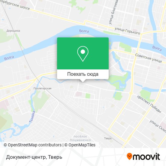 Карта Документ-центр