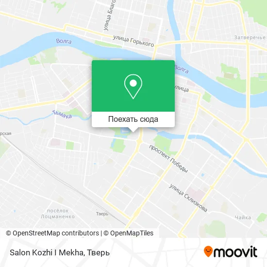 Карта Salon Kozhi I Mekha