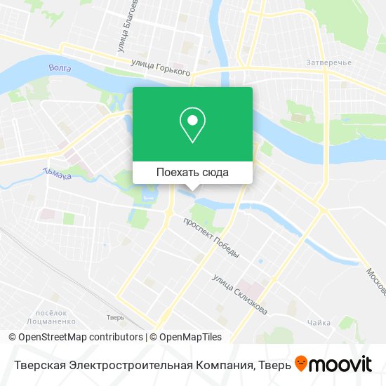 Карта Тверская Электростроительная Компания
