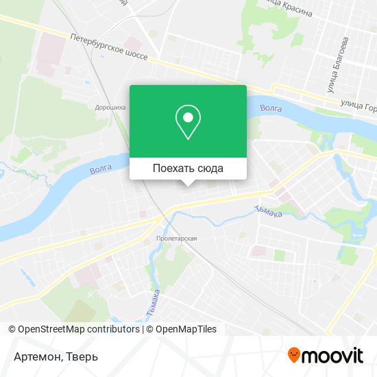 Карта Артемон