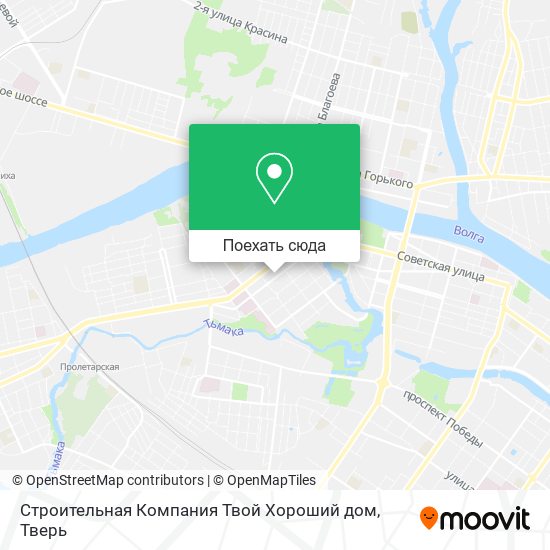 Карта Строительная Компания Твой Хороший дом