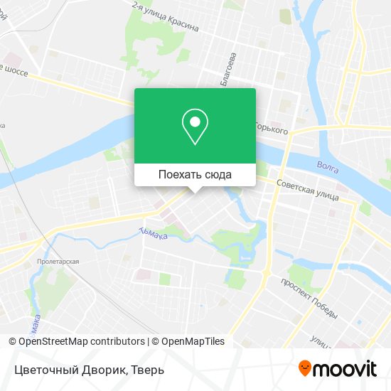 Карта Цветочный Дворик