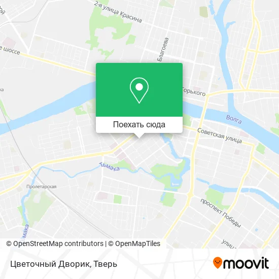 Карта Цветочный Дворик
