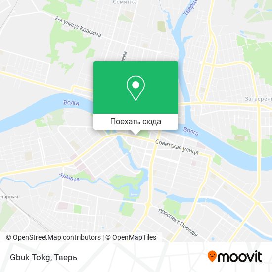 Карта Gbuk Tokg