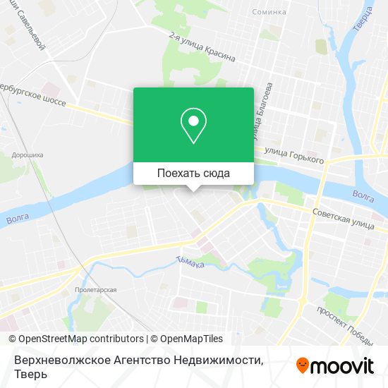 Карта Верхневолжское Агентство Недвижимости