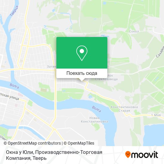 Карта Окна у Юли, Производственно-Торговая Компания