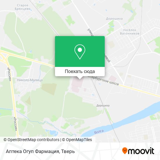 Карта Аптека Огуп Фармация
