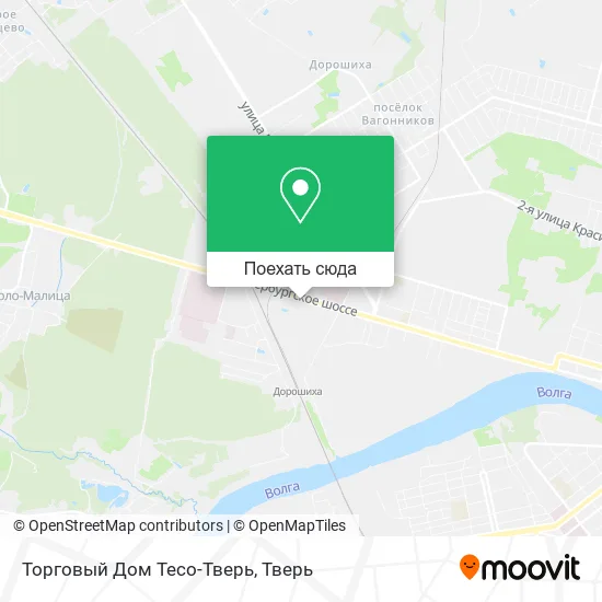 Карта Торговый Дом Teco-Тверь