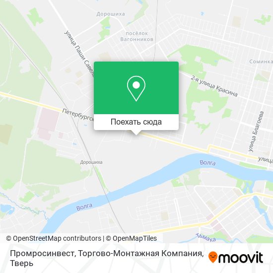 Карта Промросинвест, Торгово-Монтажная Компания