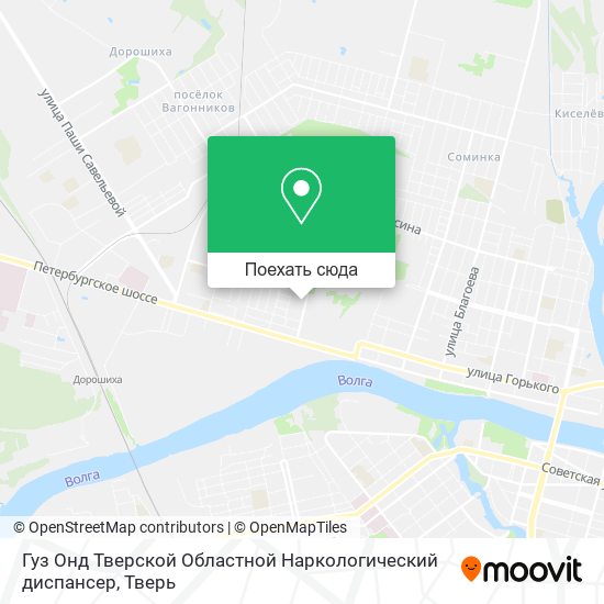 Карта Гуз Онд Тверской Областной Наркологический диспансер