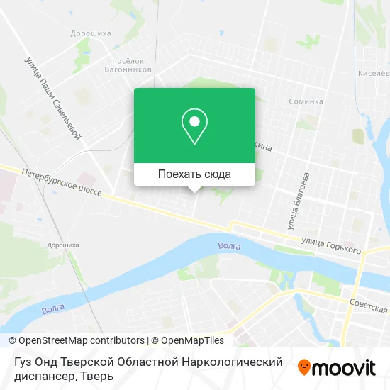 Карта Гуз Онд Тверской Областной Наркологический диспансер