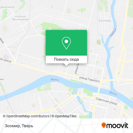 Карта Зоомир