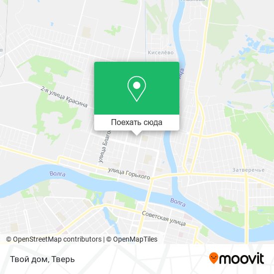 Карта Твой дом