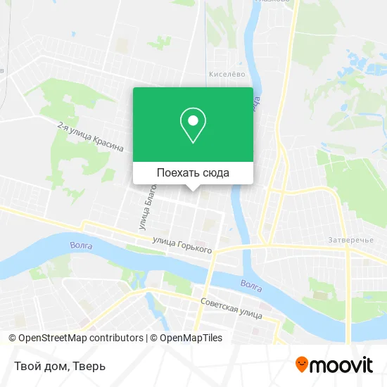 Карта Твой дом