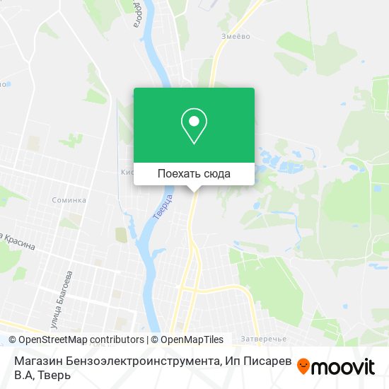 Карта Магазин Бензоэлектроинструмента, Ип Писарев В.А