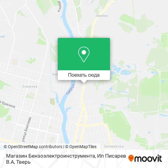 Карта Магазин Бензоэлектроинструмента, Ип Писарев В.А