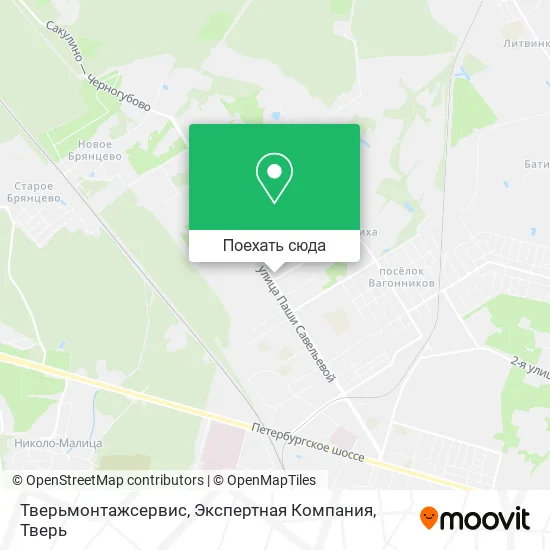 Карта Тверьмонтажсервис, Экспертная Компания
