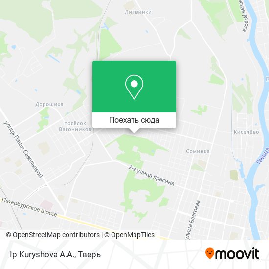 Карта Ip Kuryshova A.A.