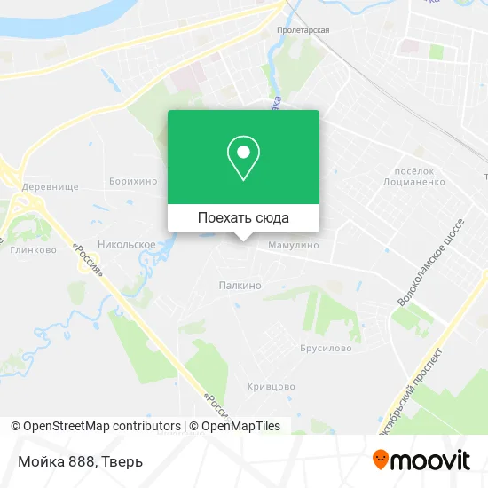 Карта Мойка 888