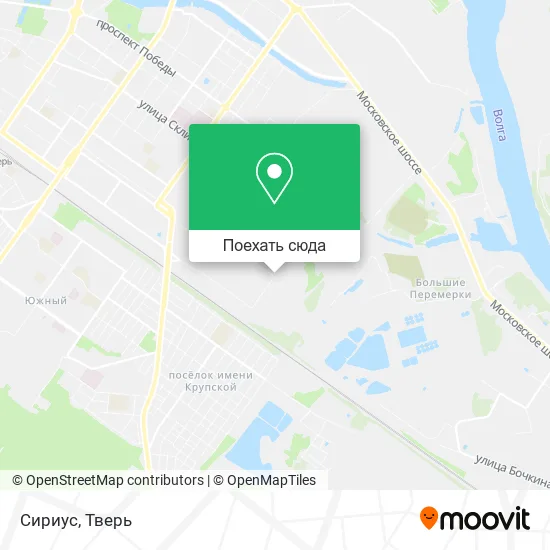 Карта Сириус