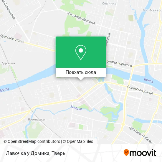 Карта Лавочка у Домика