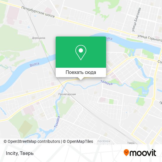 Карта Incity