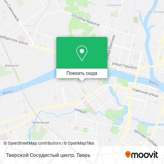 Карта Тверской Сосудистый центр