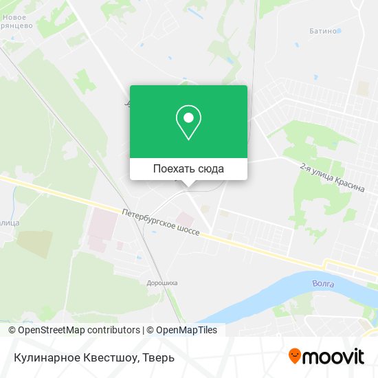 Карта Кулинарное Квестшоу