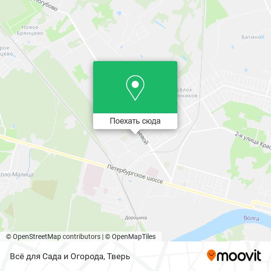 Карта Всё для Сада и Огорода
