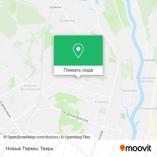 Карта Новые Tермы
