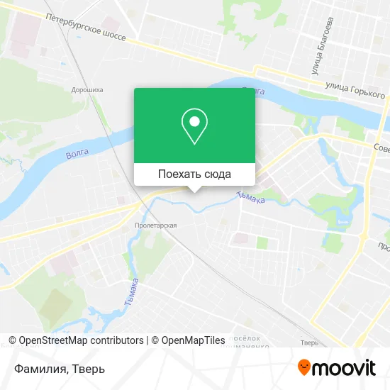 Карта Фамилия