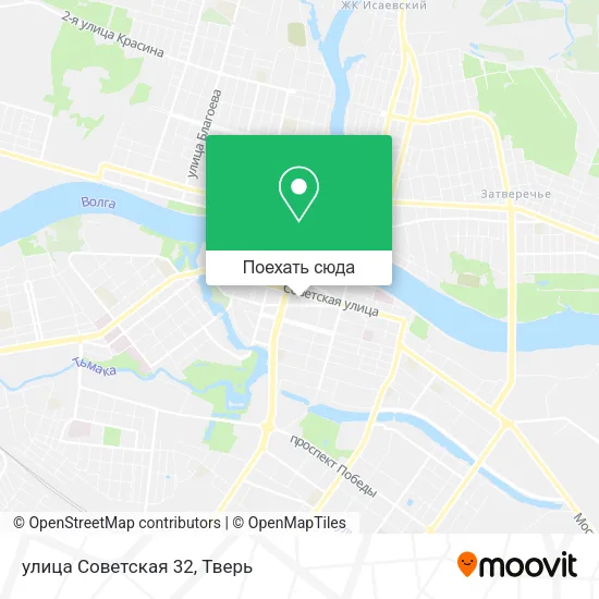 Карта улица Советская 32