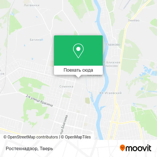 Карта Ростехнадзор