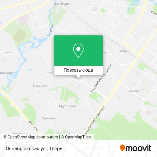 Карта Оснабрюкская ул.