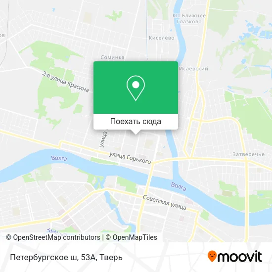 Карта Петербургское ш, 53А
