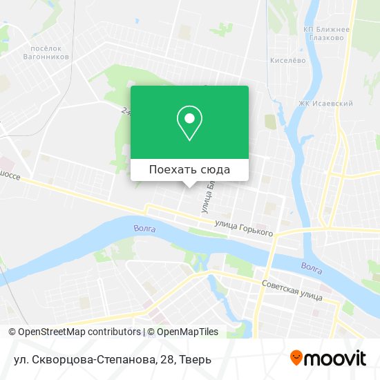 Карта ул. Скворцова-Степанова, 28